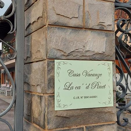 La Ca' 'D Pinet Villa Cuneo Bagian luar foto